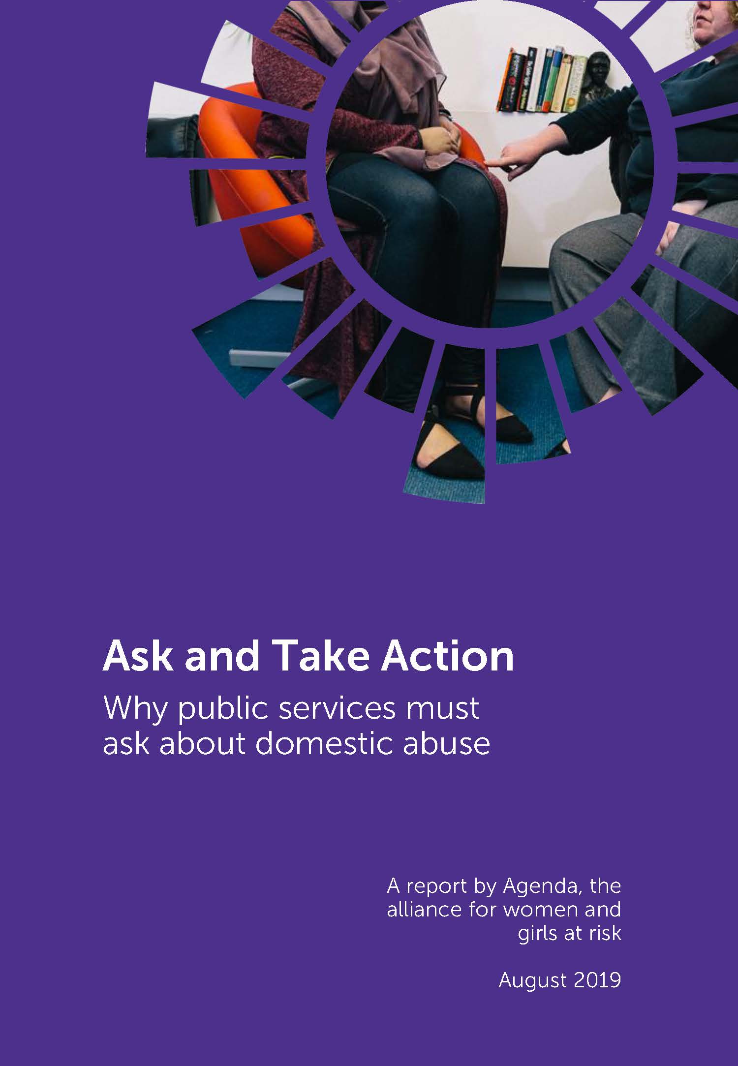 Ask and take action: Why public services must ask about domestic abuse. Executive Summary - image