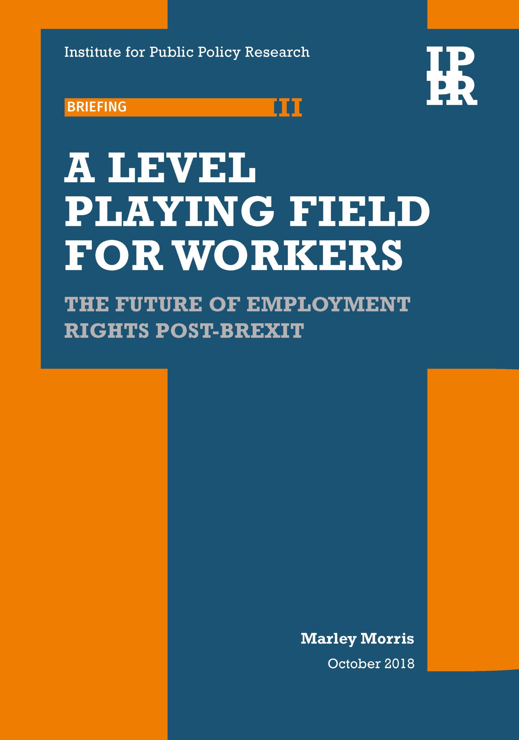 A level playing field for workers: The future of employment rights post-Brexit - image