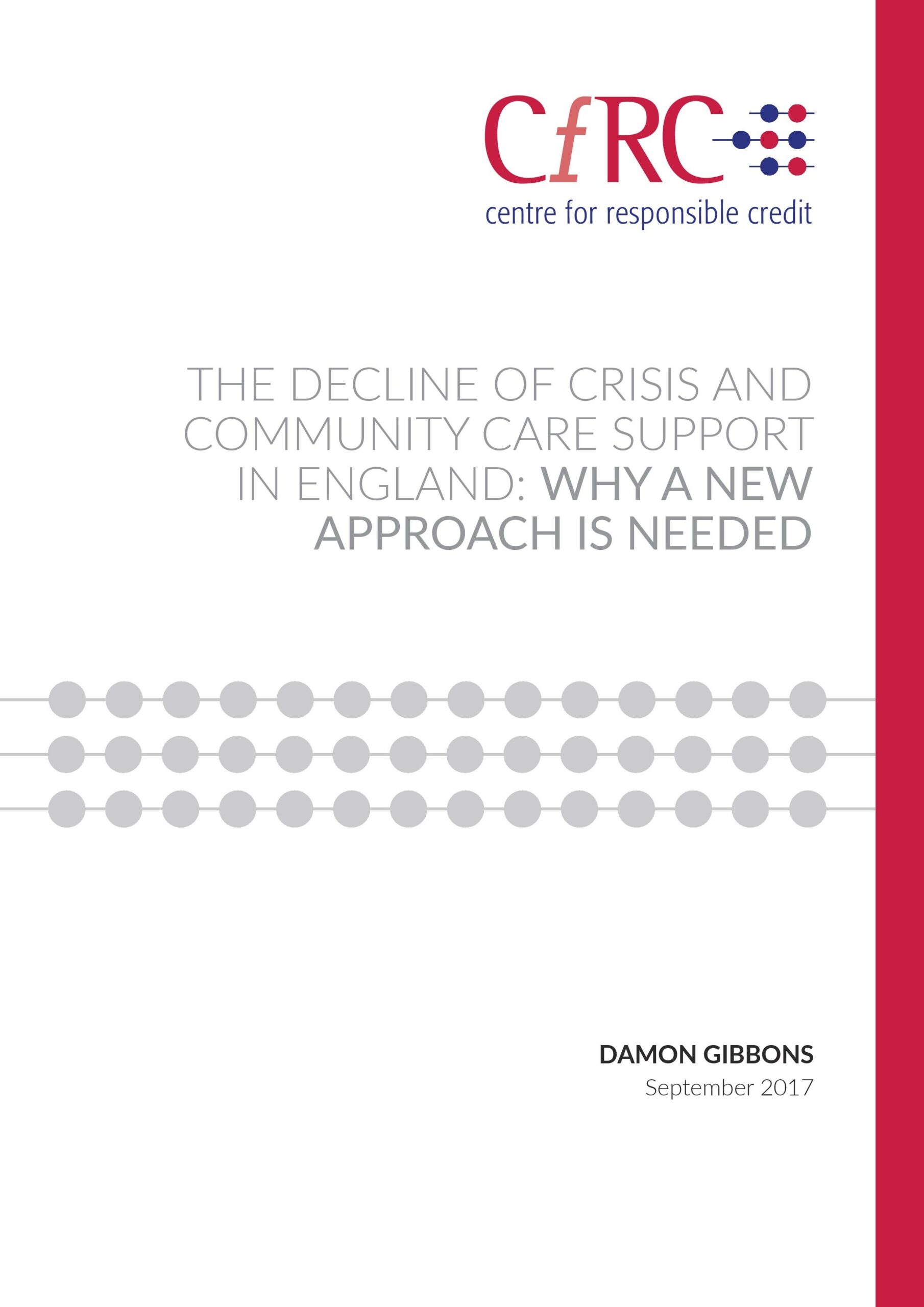 The Decline of Crisis and Community Care Support in England - image