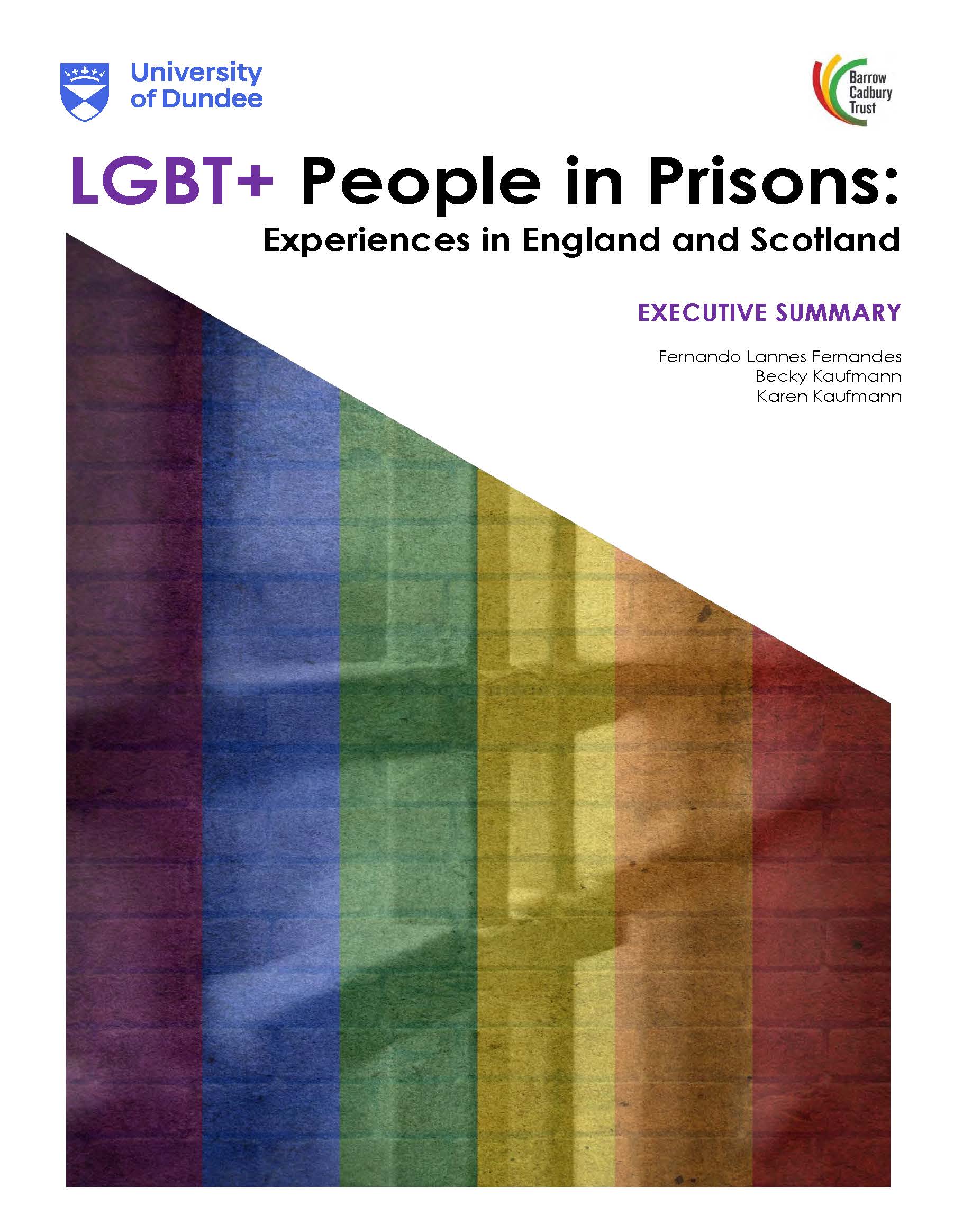 LGBT+ People in Prison – Experiences in England and Scotland - image