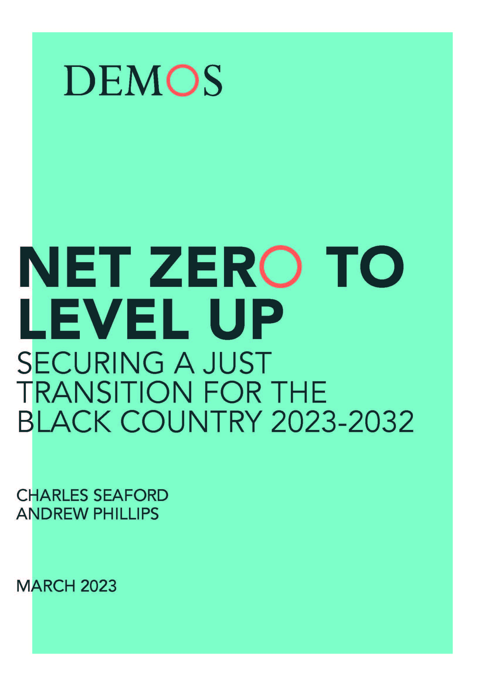 Net Zero to Level Up: Securing a just transition for the Black Country - image