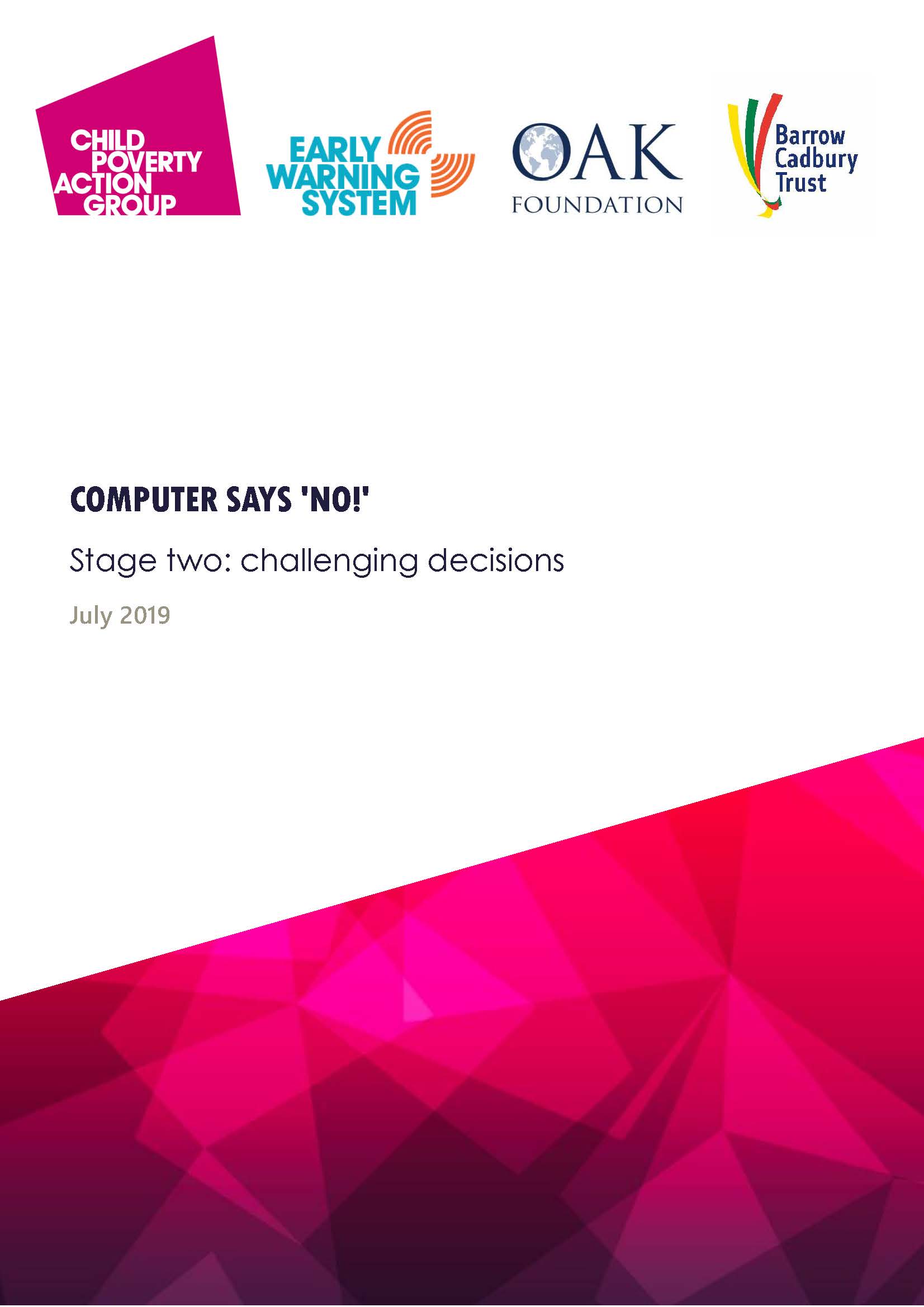 Computer says ‘no!’ Stage two: Challenging decisions - image