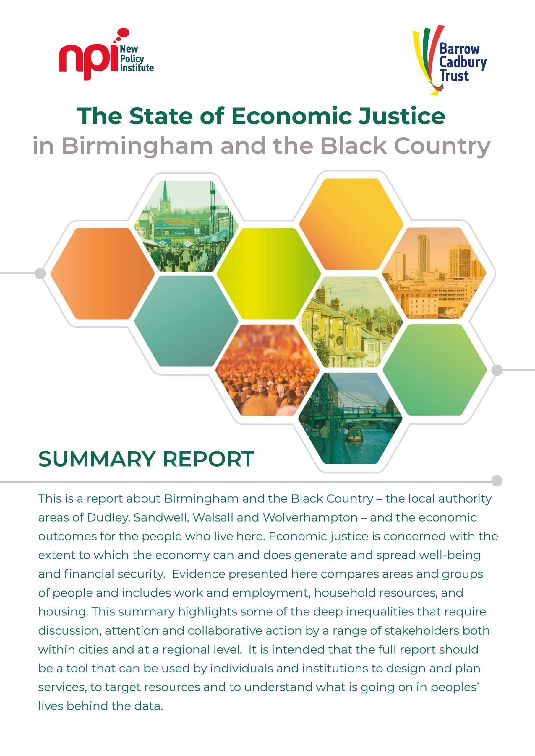 The state of economic justice in Birmingham and the Black Country – summary report - image