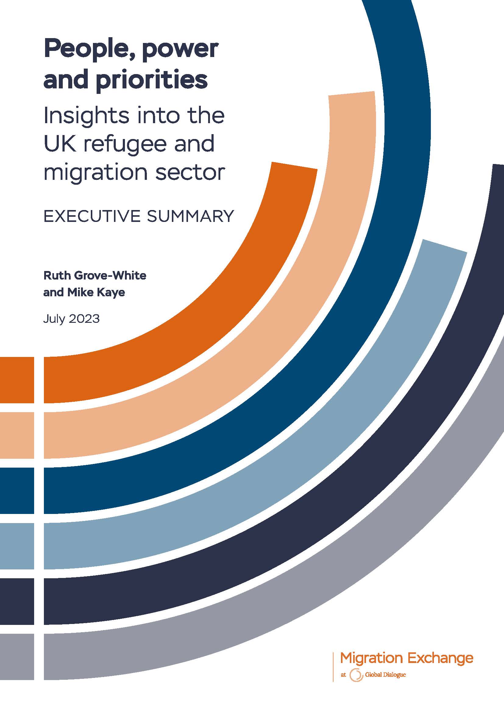 People, Power and Priorities: Insight into the UK refugee and migration sector – Executive summary - image