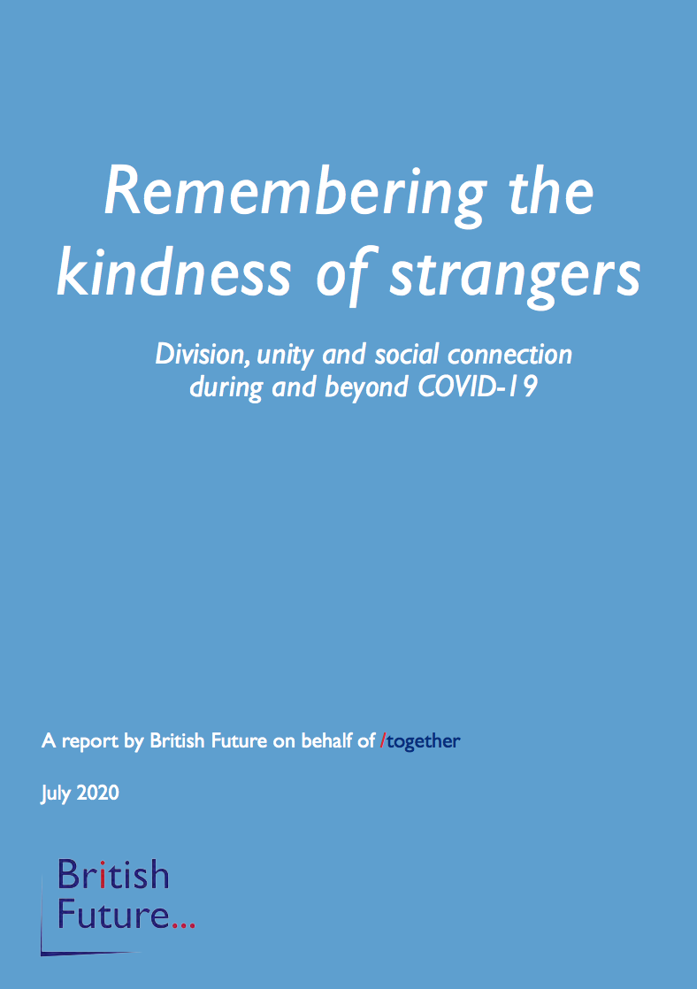 Remembering the kindness of strangers: Division, unity and social connection during and beyond COVID-19 - image