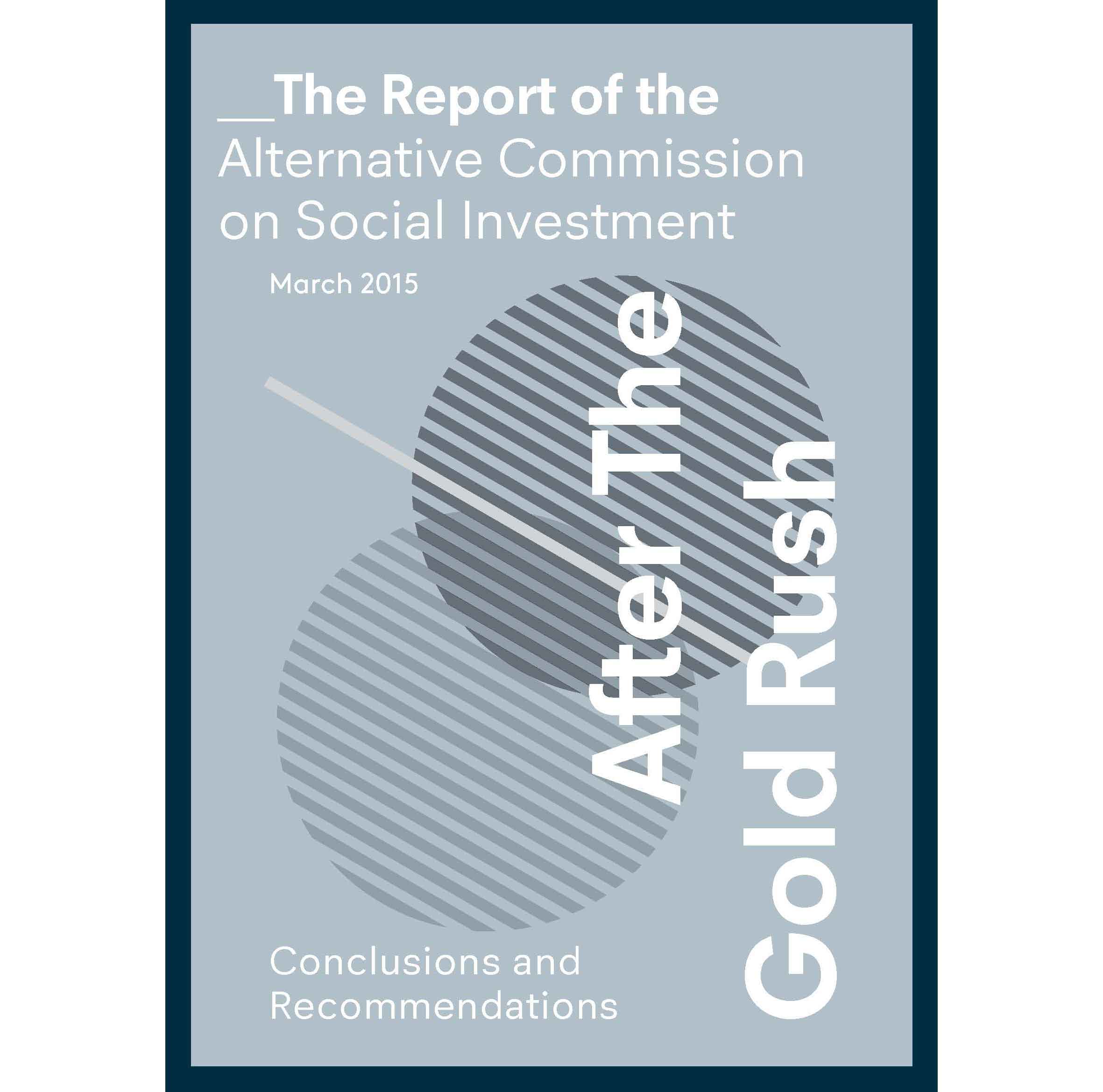 Alternative Commission on Social Investment report finds sector lacks transparency and relevance - image