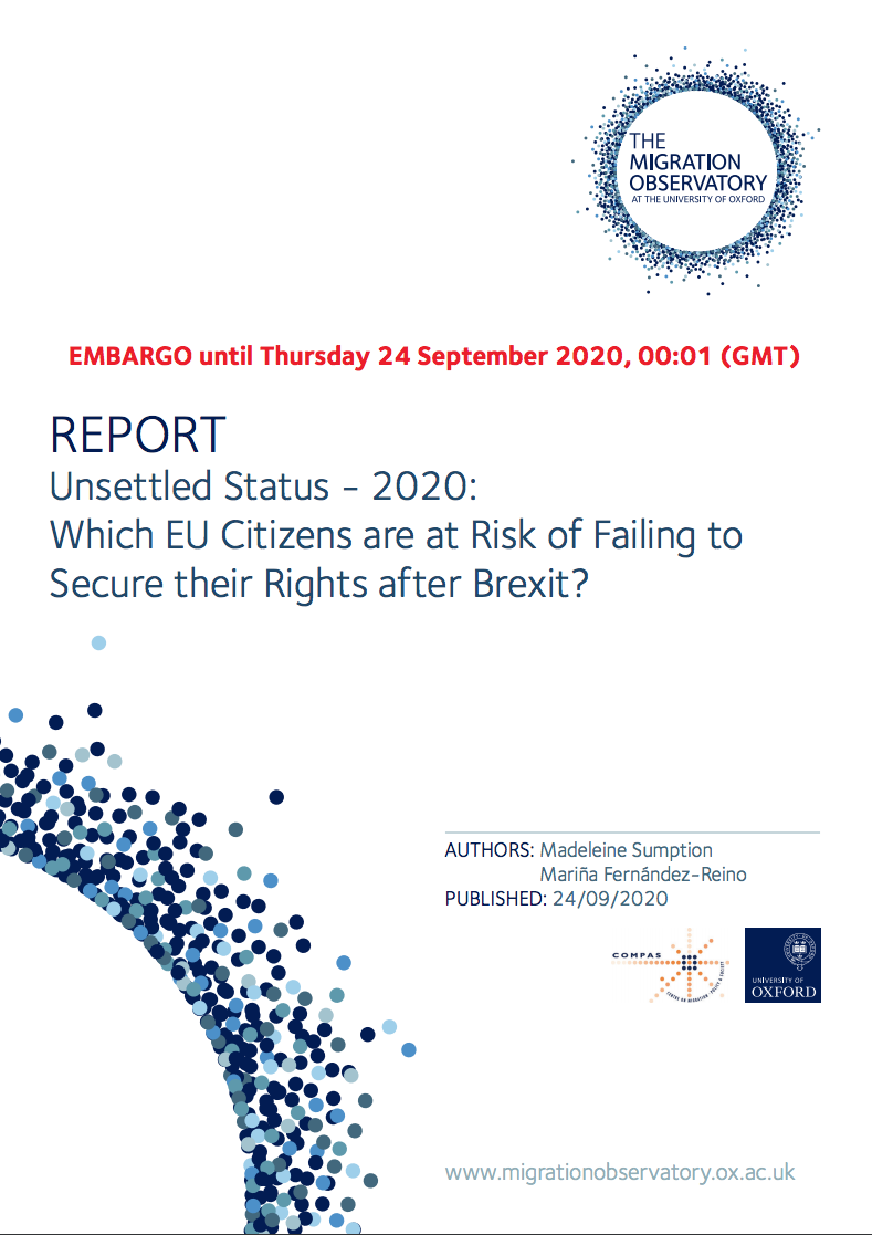 Unsettled status 2020: Which EU Citizens are at risk of failing to secure their rights after Brexit? - image