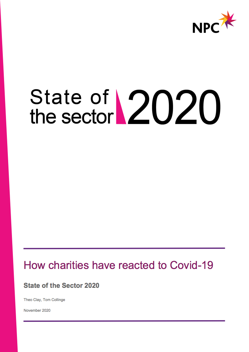 How charities have reacted to COVID-19 – the latest instalment of State of the Sector 2020 - image