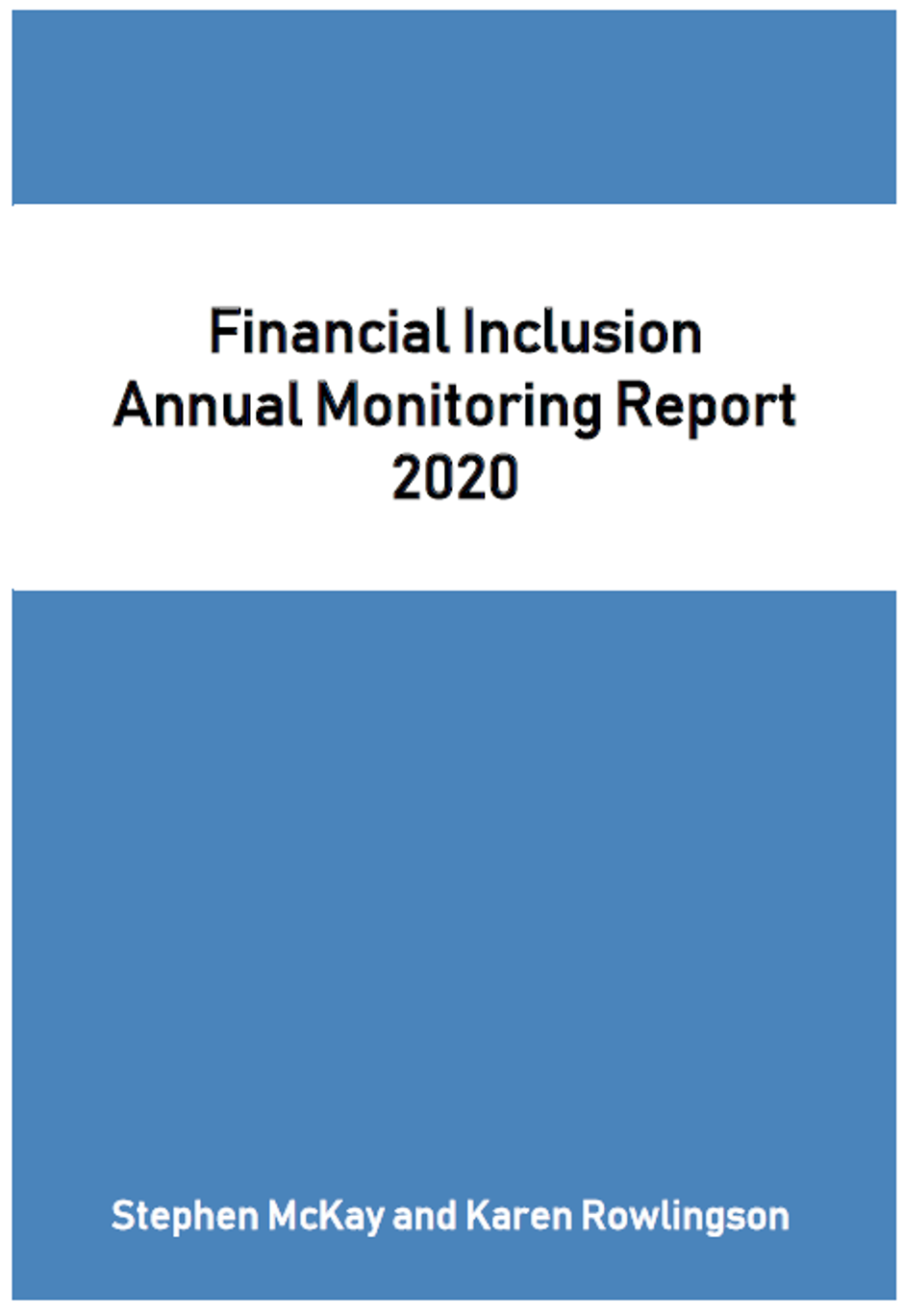 Financial Inclusion Annual Monitoring Report 2020 - image