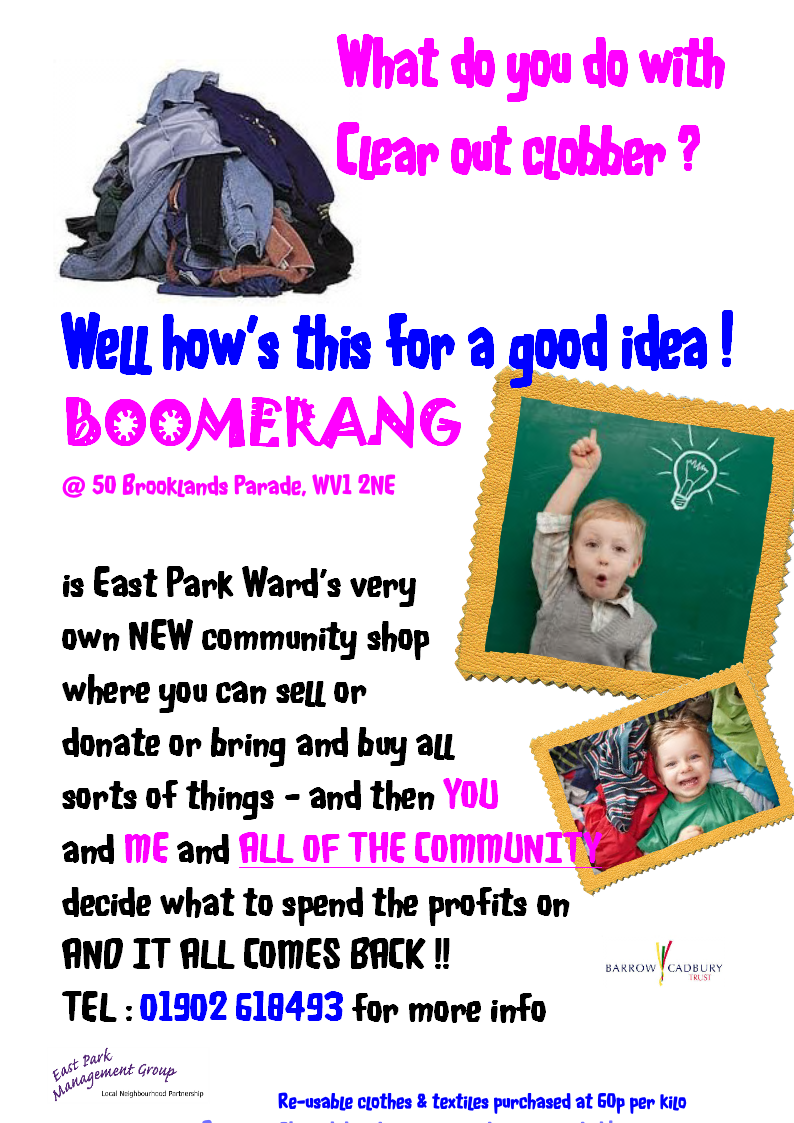 ‘Boomerang’ shop launches in Wolverhampton’s East Park Ward - image