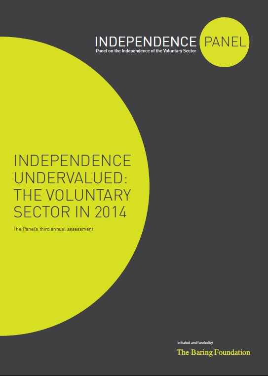 Panel calls on government to stop eroding the independence of the voluntary sector and rebuild trust - image