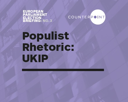 Counterpoint produces briefing on ‘populist rhetoric’ of UKIP - image