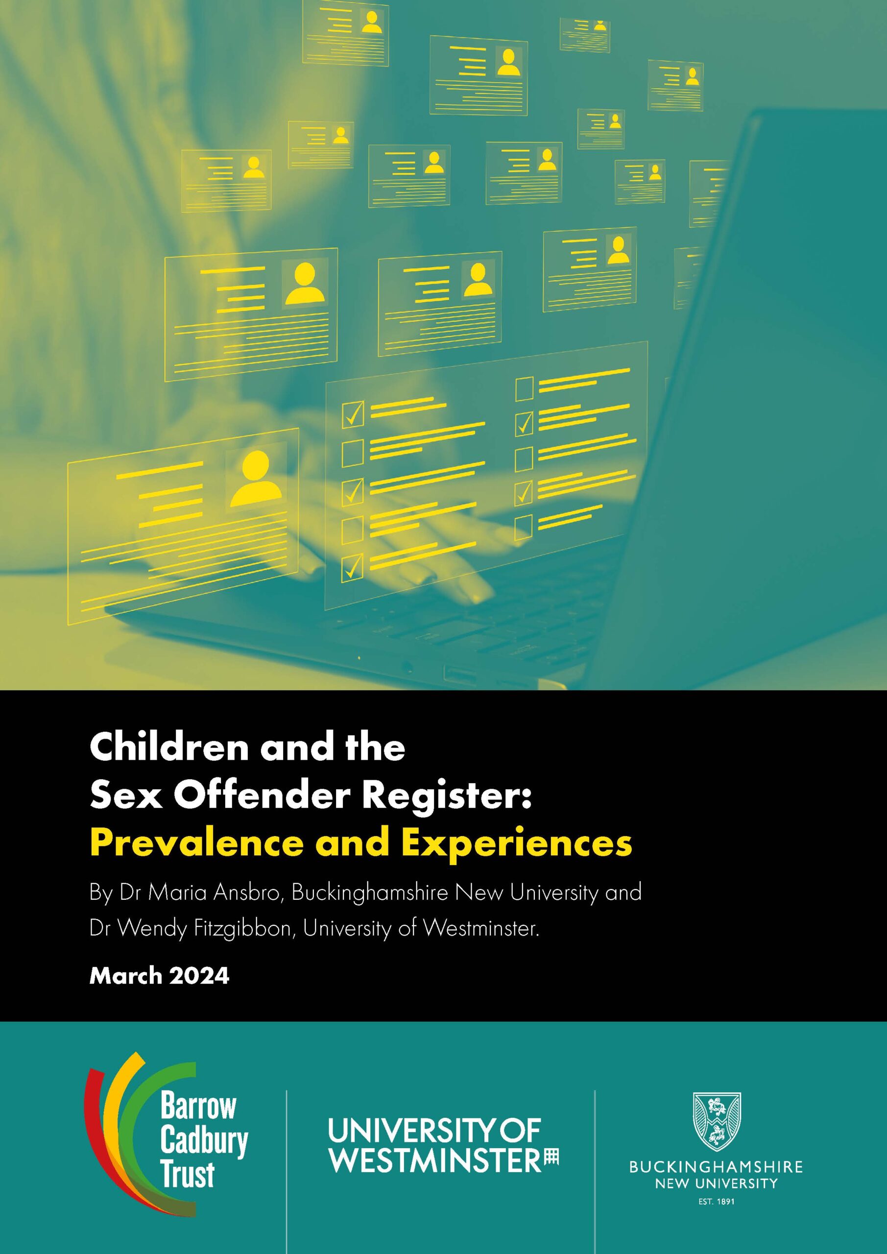 Children and the Sex Offender Register: Prevalence and Experiences - image